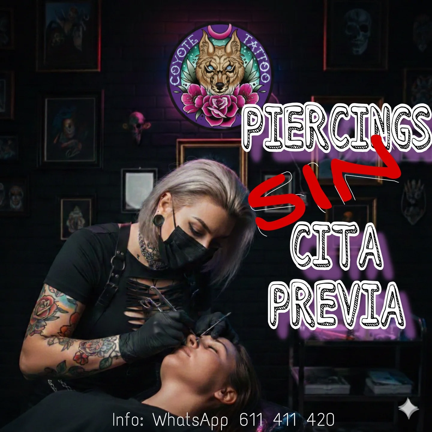 Marta — Tatuadora en Coyote Tattoo